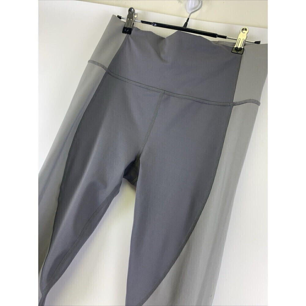 BOGO Athleta Spar Colorblock 7/8 Tight Leggings Silver Bell 405455 Womens M Tall - Picture 5 of 13